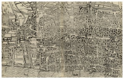 Survey of London, 1500- eller 1600-tallet 1886 av Unbekannt