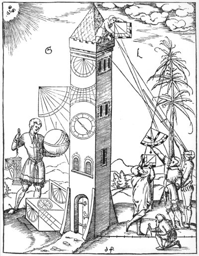 Oppmåling og tidtaking, 1551 av Unbekannt