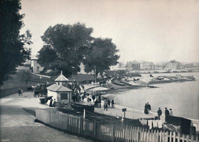 Swanage - Utsikt over byen og havet, 1895 av Unbekannt