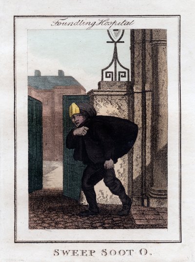 Sweep Soot O, Foundling Hospital, London, 1805 av Unbekannt