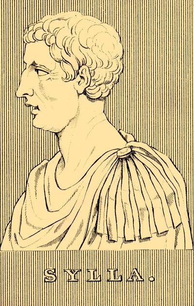 Sylla, ca 138 f.Kr.-78 f.Kr., 1830. av Unbekannt