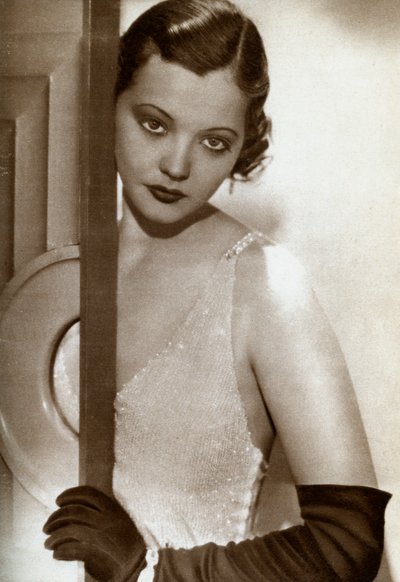 Sylvia Sidney , amerikansk skuespillerinne, 1933 av Unbekannt