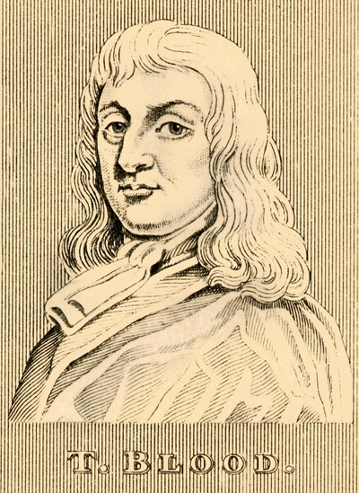 T. Blood, 1618-1680, 1830. av Unbekannt