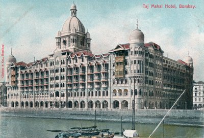 Taj Mahal Palace Hotel, Bombay, India, 1900-tallet av Unbekannt