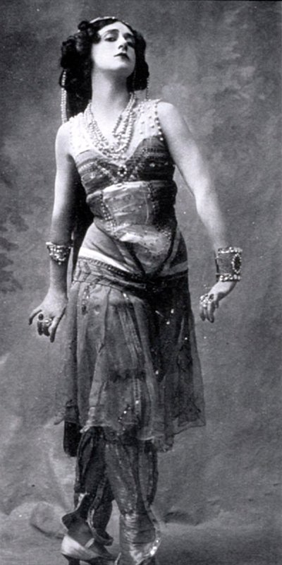 Tamara Karsavina, russisk ballerina, 1911 av Unbekannt