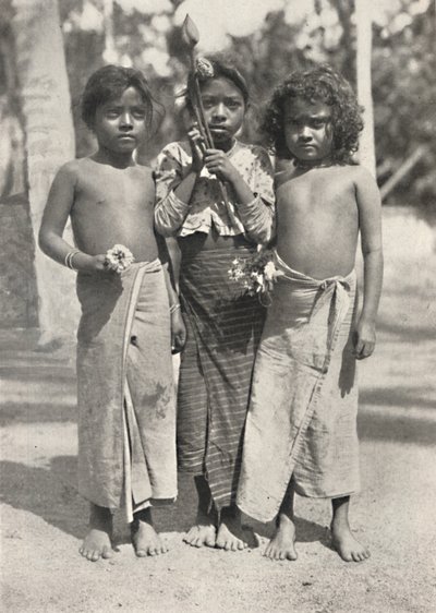 Tamulenkinder, 1926. av Unbekannt