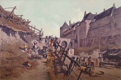 Target Practice Dieppe 1795, 1896 av Unbekannt