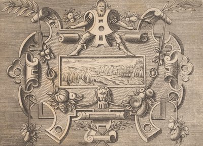Plaketter og andre ornamenter med forskjellige og lunefulle oppfinnelser Kartusjer og andre ornamenter o ..., 1773. av Unbekannt