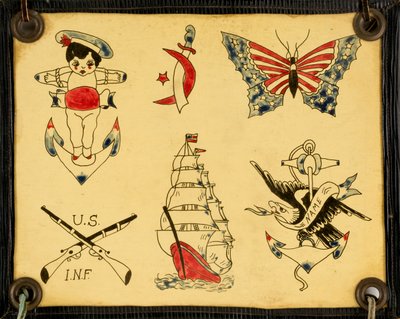 Tatoveringsblits, 1900-tallet. av Unbekannt