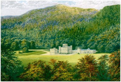 Taymouth Castle, Perthshire, Skottland, hjemmet til jarlen av Breadalbane, c1880 av Unbekannt
