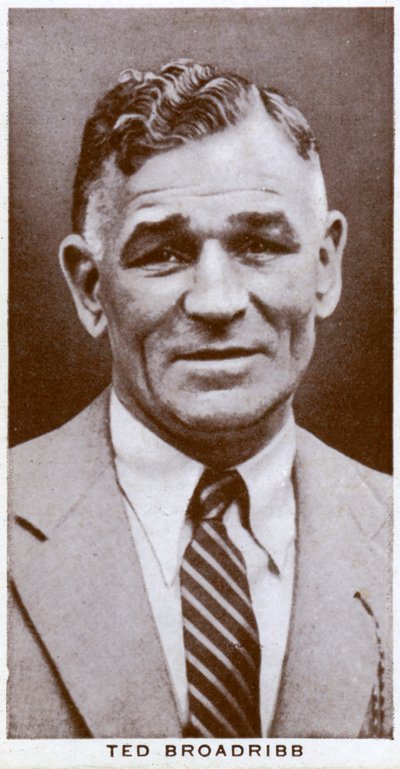 Ted Broadribb , britisk bokser og manager, 1938 av Unbekannt