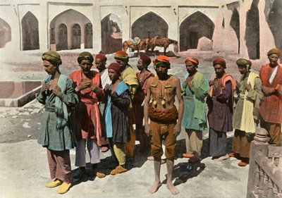 Teheran. Procession Dervish Martyrs, Procession of Dervish Martyrs, 1900. av Unbekannt