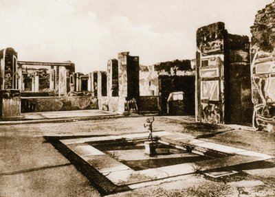 Apollo-tempelet, Pompeii, Italia, ca 1900-tallet av Unbekannt