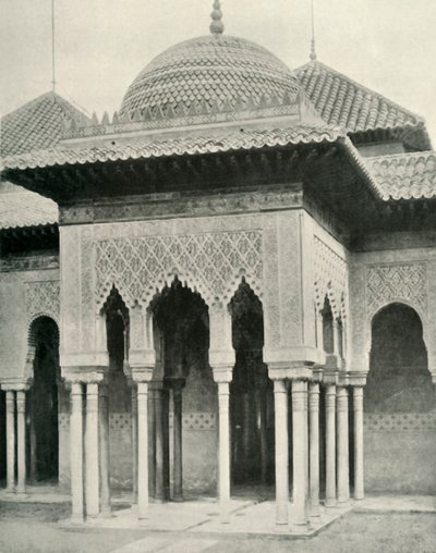 Tempel i Lions Court, 1907. av Unbekannt