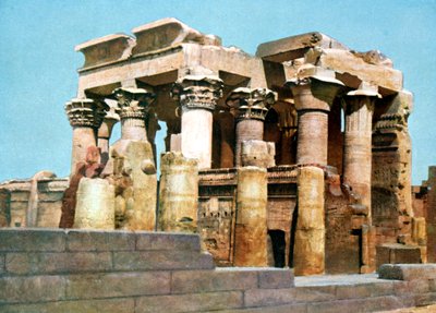 Temple of Kom Ombo, Egypt, 20. århundre av Unbekannt