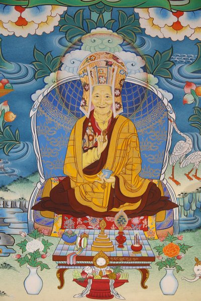 tempel for de tusen Buddha SDA på KA på L ing menighetsmaleri KA lou Rin ødelagt T-bil, lab Euler, Frankrike av Unbekannt