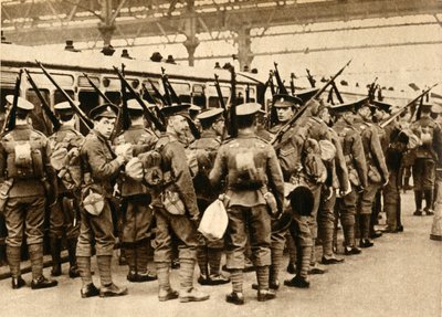 Territorials fra sommerleiren - Terriere med på Waterloo, 1914-1918, 1933. av Unbekannt