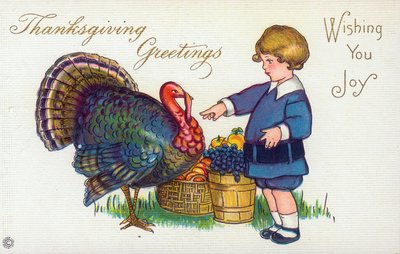 Thanksgiving hilsener. Ønsker deg glede. av Unbekannt