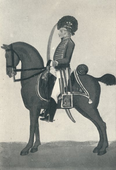 Den 10. eller prinsen av Waless eget regiment av lette dragoner, 1800 1909 av Unbekannt