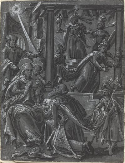 The Adoration of the Kings [recto], ca. 1600. av Unbekannt