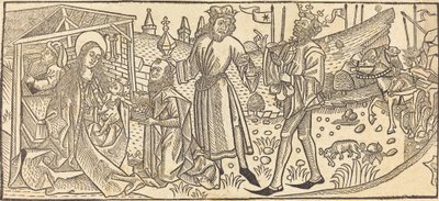 The Adoration of the Magi, sannsynligvis 1486. av Unbekannt