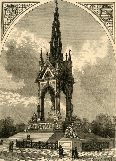 Albert-minnesmerket, c1876. av Unbekannt