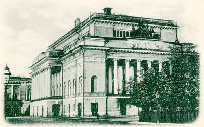 Alexandrinsky Theatre, St. Petersburg, Russland, 1890-tallet av Unbekannt
