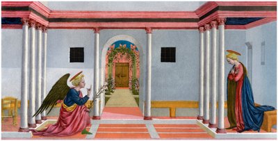 Bebudelsen, c1445, 1958 av Unbekannt