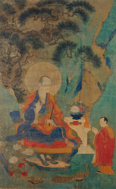 Arhat Vajraputra, 1700-tallet. av Unbekannt
