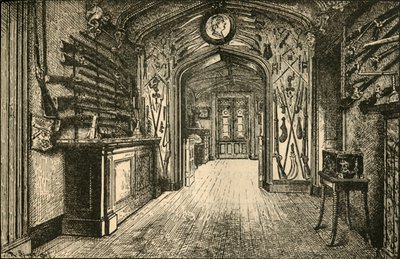 The Armory at Abbotsford, 1882. av Unbekannt