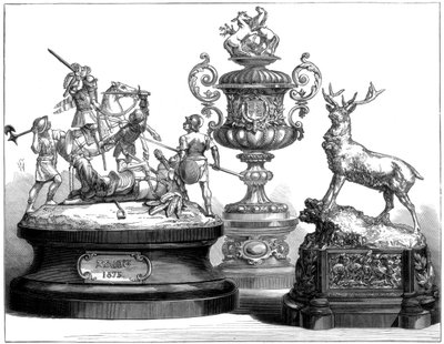 Ascot-prisplaten, 1875 av Unbekannt