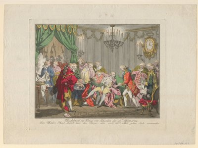 Attentatet på kong Gustav III 16. mars 1792, 1792 av Unbekannt