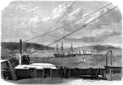 Den atlantiske telegrafekspedisjonen, Content Bay, Newfoundland, 1866 av Unbekannt