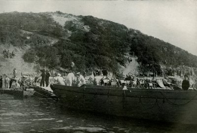 Det australske landingsstedet ved Gaba-Tepe, 1919. av Unbekannt