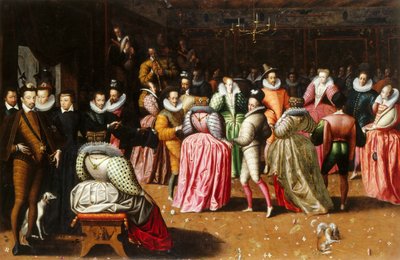 Ballen ved hoffet til Henry III av Frankrike, 1575-1600. av Unbekannt