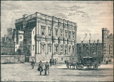 The Banqueting House, Whitehall, London, 1600-tallet 1905 av Unbekannt