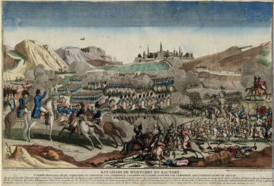 Slaget ved Bautzen, 1813 av Unbekannt