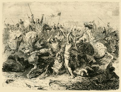 Slaget ved Bouvines, 1214, 1890. av Unbekannt