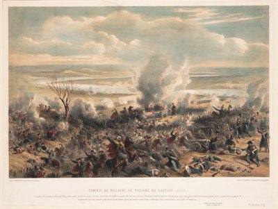 Slaget ved Calafat i januar 1854, 1854 av Unbekannt