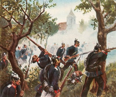Slaget ved Königgratz, 3. juli 1866, 1936. av Unbekannt