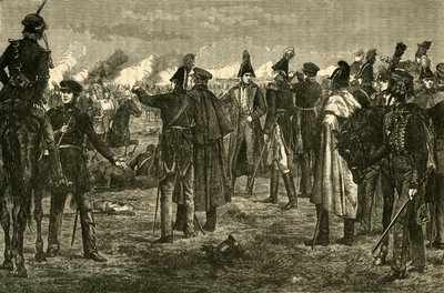 Slaget ved Leipzig, 1813, 1890. av Unbekannt