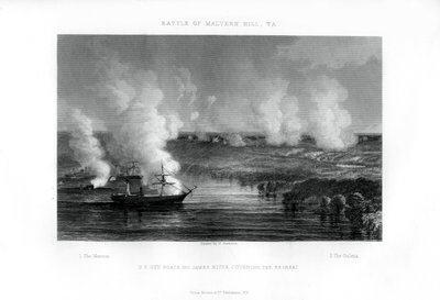Slaget ved Malvern Hill, Virginia, 1. juli 1862 1862-1867 av Unbekannt