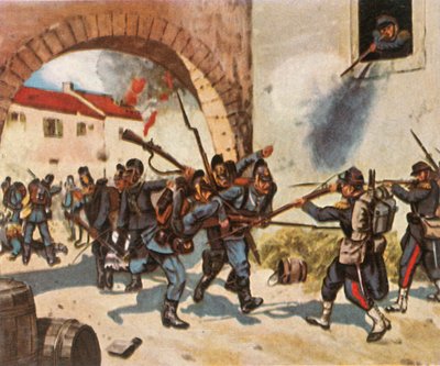 Slaget ved Sedan, 1. september 1870, 1936. av Unbekannt