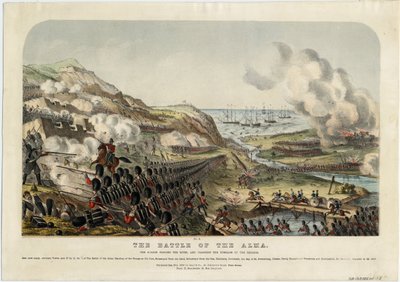 Slaget ved Alma 20. september 1854, 1854 av Unbekannt