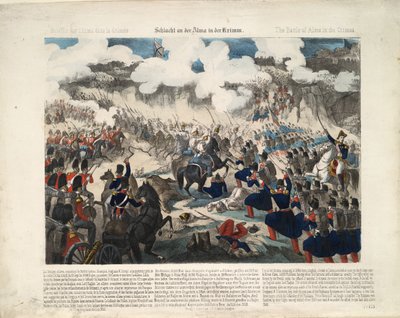 Slaget ved Alma 20. september 1854, 1854 av Unbekannt