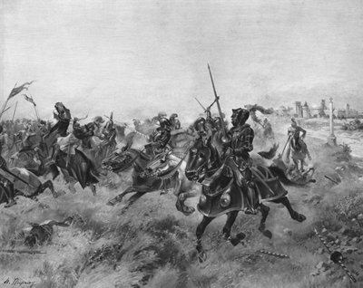 Slaget ved Spurs, 1513 av Unbekannt