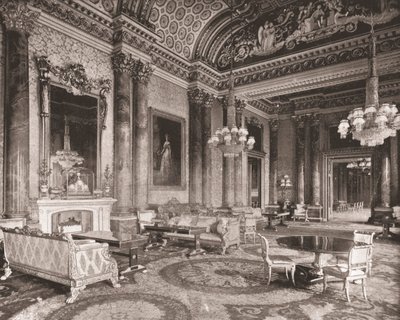 The Blue Drawing Room, Buckingham Palace, London, 1894. av Unbekannt