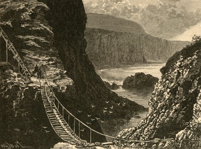 The Bridge, Carrick-A-Rede, 1898. av Unbekannt