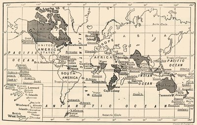 Det britiske imperiet, 1897 av Unbekannt
