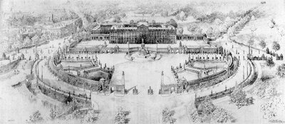 Buckingham Palace That is to Be, 1910 av Unbekannt